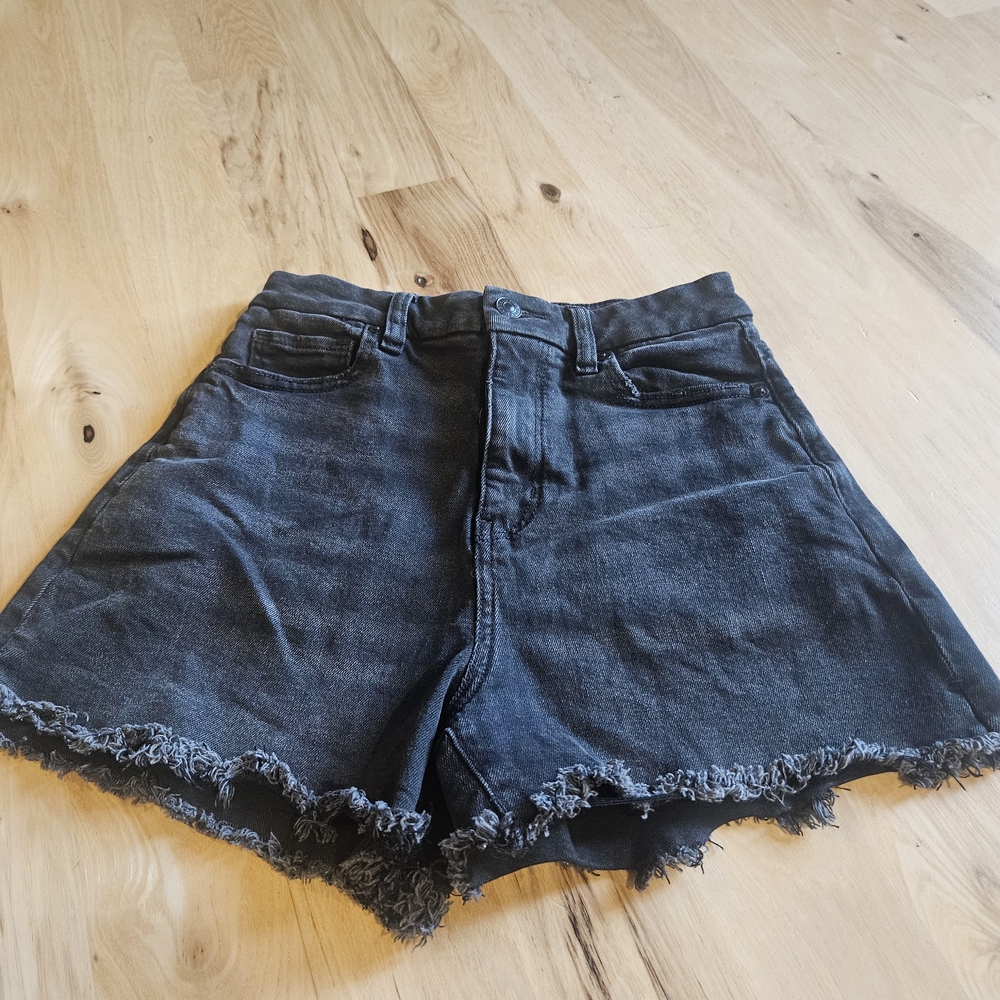 American Eagle Outfitters Dark Gray Jean Shorts